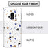 White Terrazzo Galaxy S9 Skin
